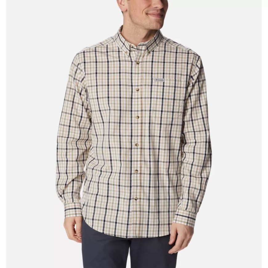 古代化石ギンガム コロンビア メンズ ラピッド リバーズ Ii 長袖シャツ