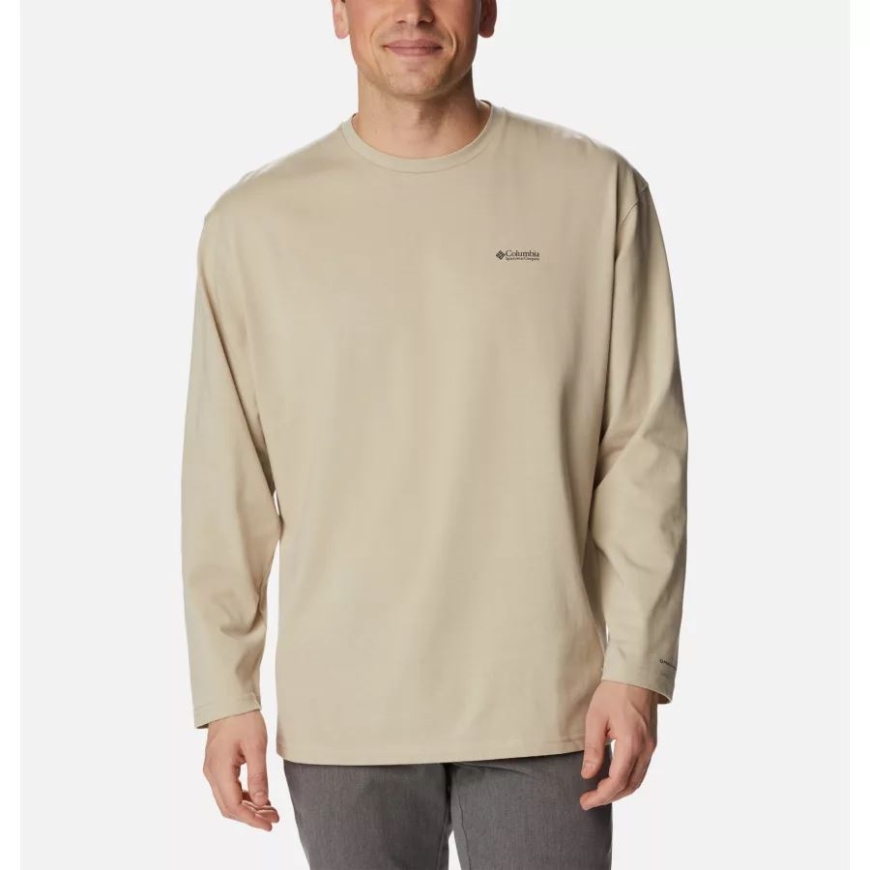 エンシェント フォッシル/ゴージ マルチ コロンビア メンズ Csc アルパイン ウェイ リラックス ロング スリーブ Tシャツ