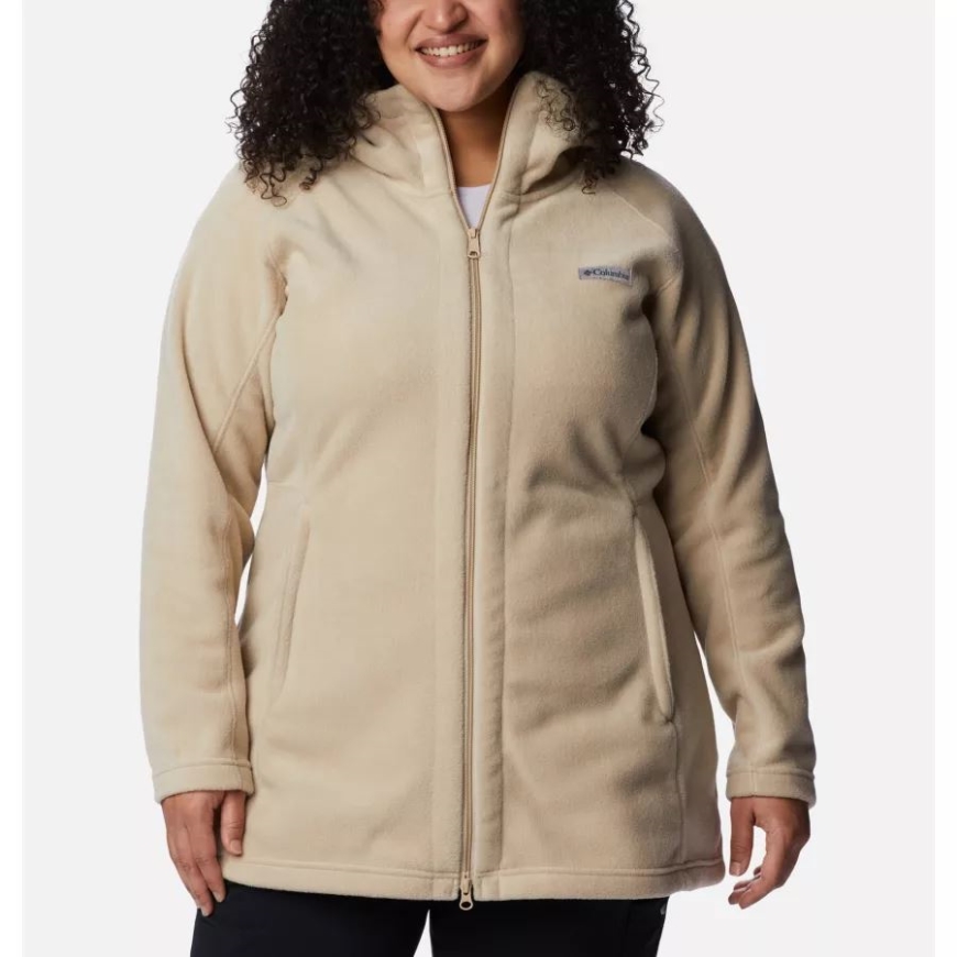 エンシェント フォッシル レディース ベントン スプリングス II ロング パーカー プラスサイズ コロンビア