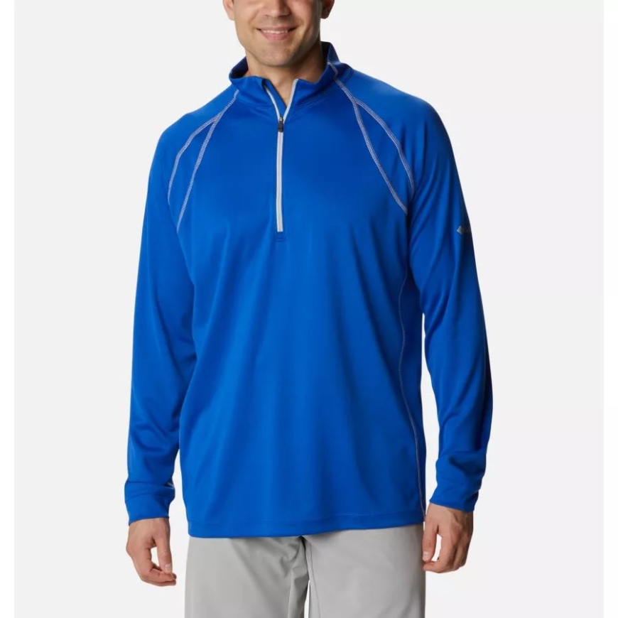 Azul メンズ オムニヒート レンジ セッション プルオーバー コロンビア