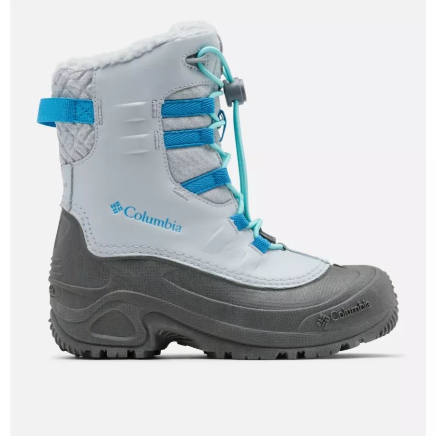 ビッグ キッズ バガブーツ セルシウス ブーツ シーラス グレー/ブルー チル コロンビア