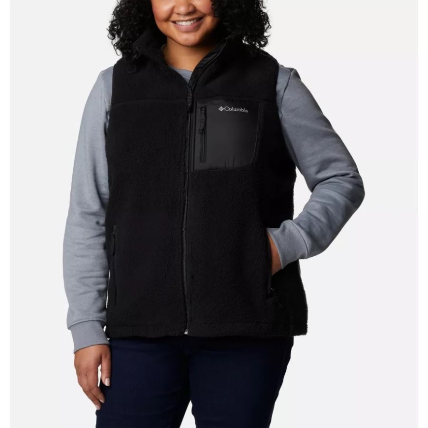 ブラック/ブラック コロンビア レディース ウエスト ベンド ベスト プラス サイズ