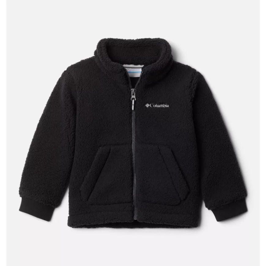 ブラック ボーイズ トドラー ラギッド リッジ II フルジップ シェルパ コロンビア