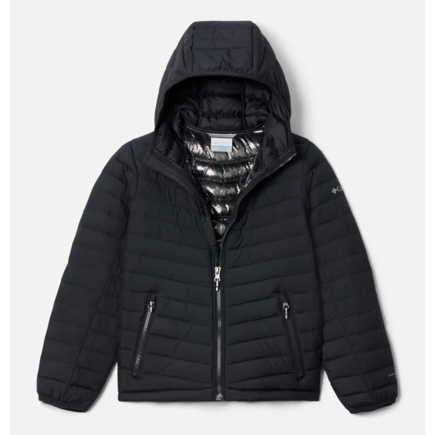 ブラック コロンビア ボーイズ スロープ エッジ インサレーテッド ジャケット