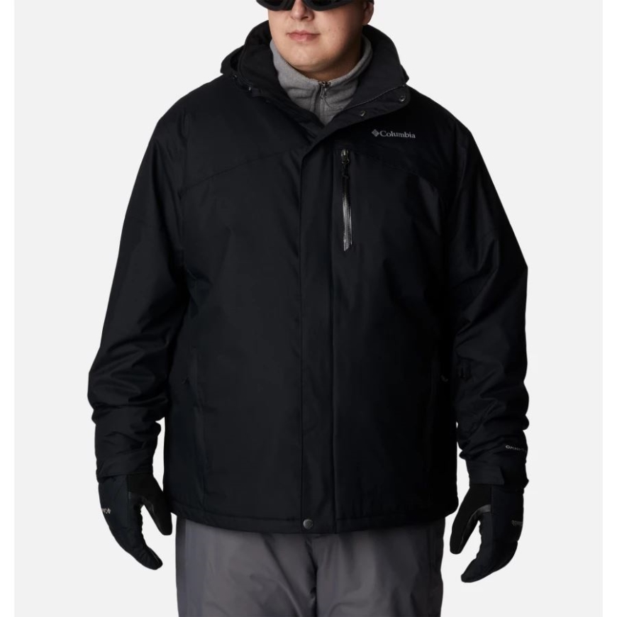 ブラック コロンビア メンズ ラスト トラック インサレーテッド スキー ジャケット エクステンデッド サイズ