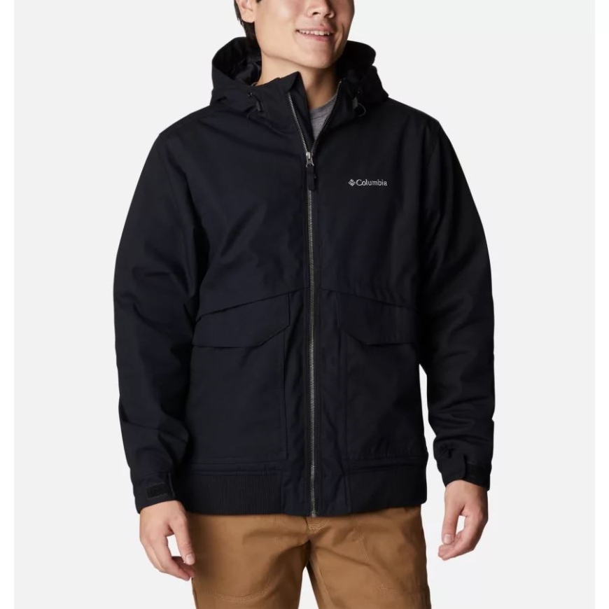 ブラック コロンビア メンズ ロマ ビスタ II フード付きジャケット