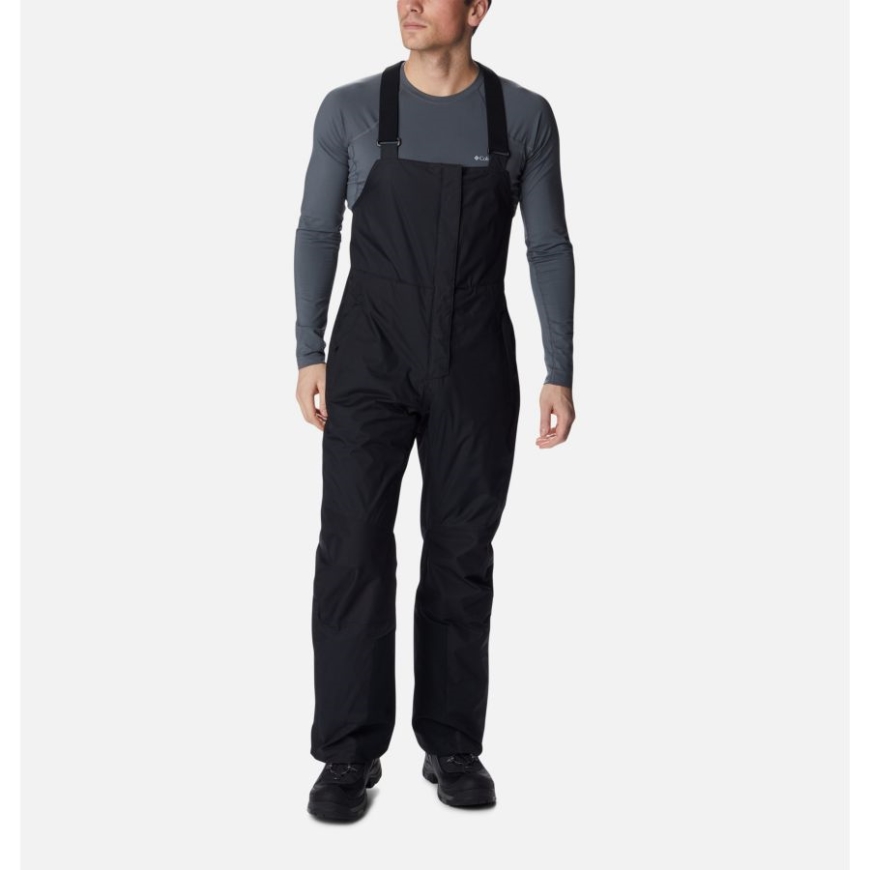 ブラック コロンビア メンズ M アイスベンチャー ウォータープルーフ スキー ビブ