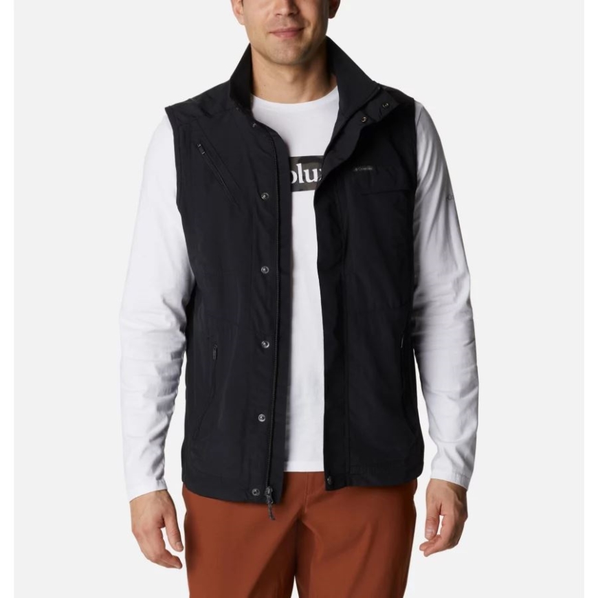 ブラック コロンビア メンズ シルバー リッジ II ベスト