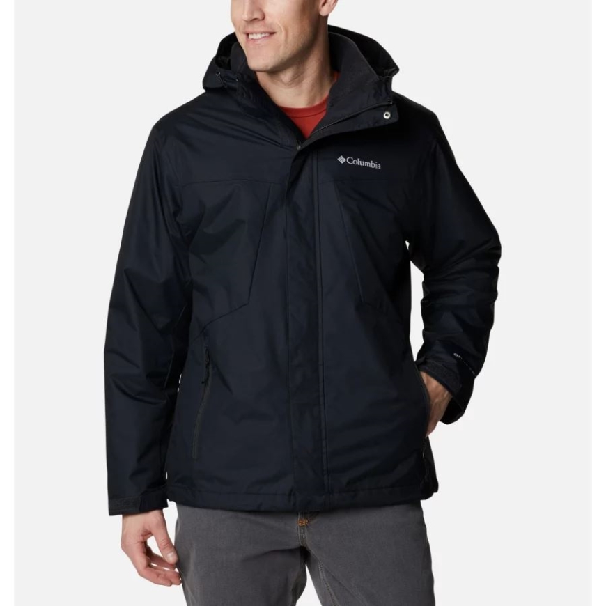 ブラック コロンビア メンズ トンネル フォールズ インターチェンジ ジャケット