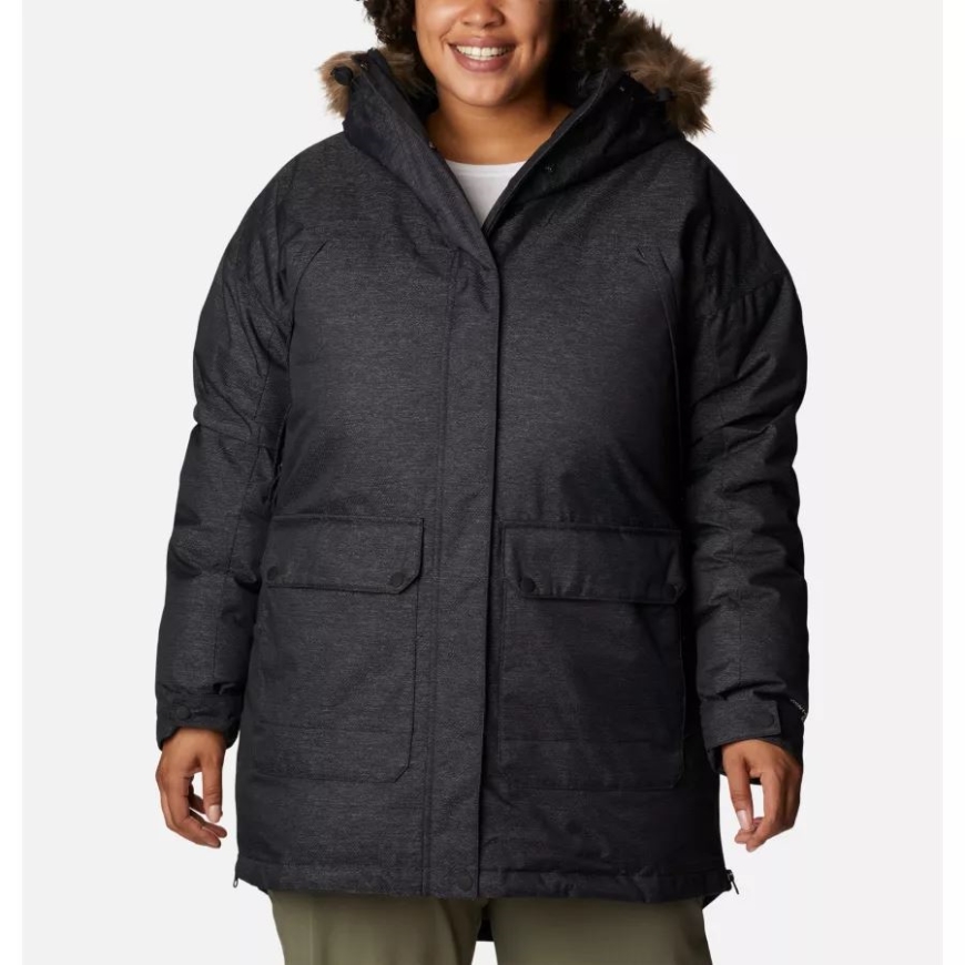 ブラック コロンビア レディース マウント Si オムニヒート インフィニティ ダウン パーカー プラス サイズ