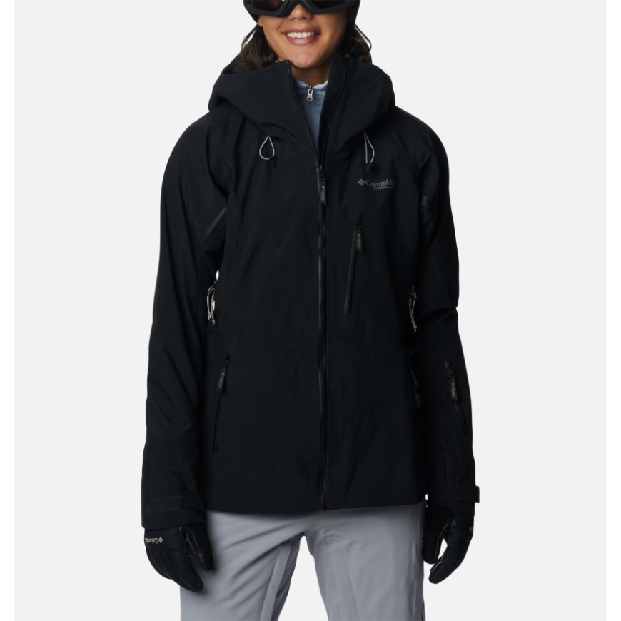 ブラック コロンビア レディース プラチナ ピーク 3L ジャケット