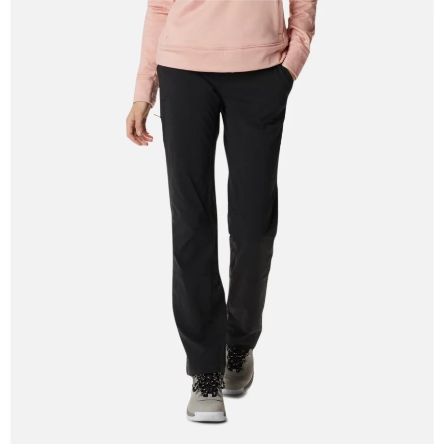 ブラックコロンビアウィメンズサタデートレイルストレッチパンツ.