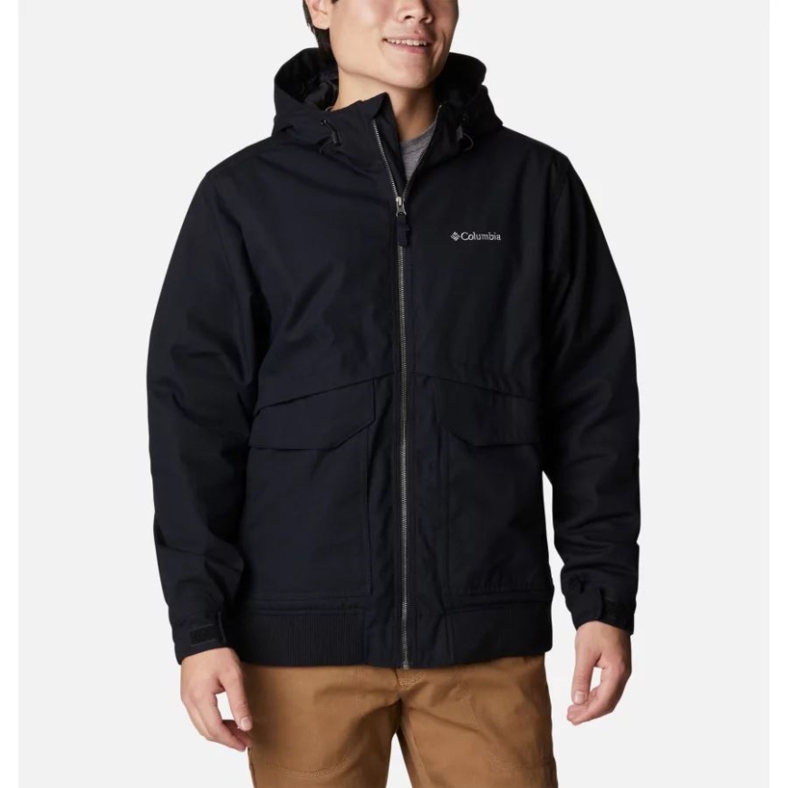 ブラック メンズ ロマ ビスタ II フード付きジャケット コロンビア