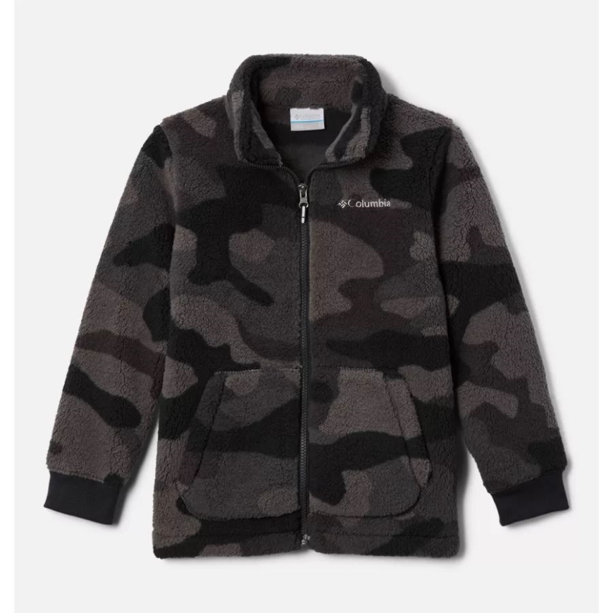 ブラック モッズ カモ ボーイズ ラギッド リッジ II フルジップ シェルパ コロンビア