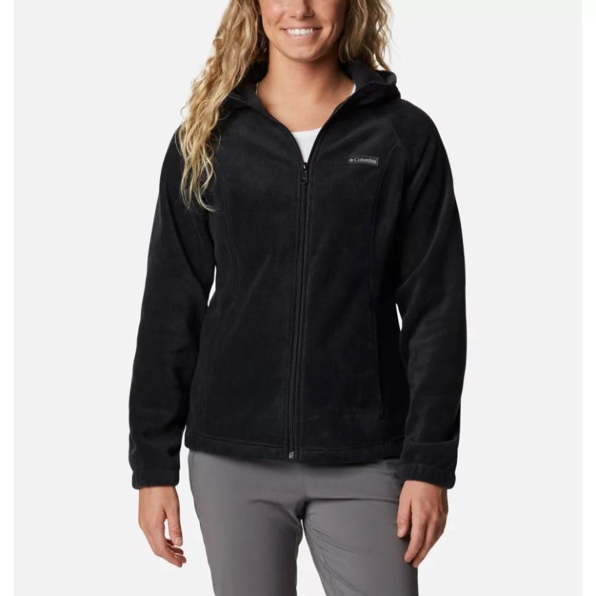 ブラック レディース ベントン スプリングス フルジップ パーカー コロンビア