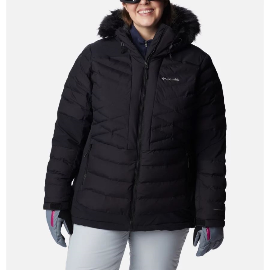 ブラック レディース バード マウンテン オムニヒート インフィニティ インサレーテッド ジャケット コロンビア