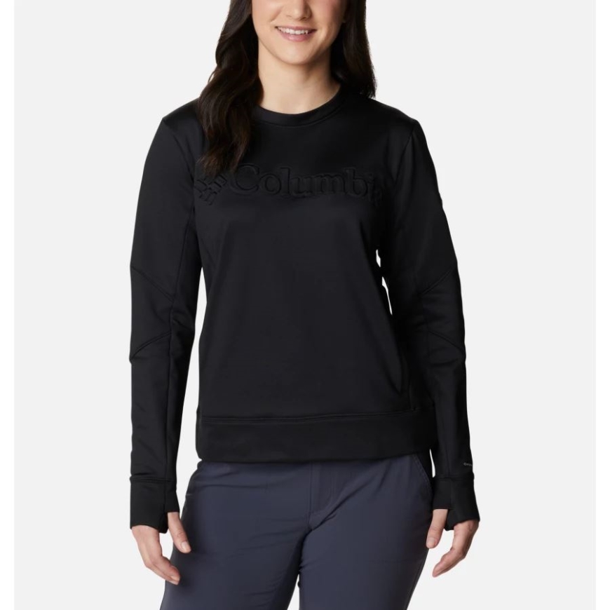 ブラック レディース ウィンドゲート テック フリース スウェットシャツ コロンビア