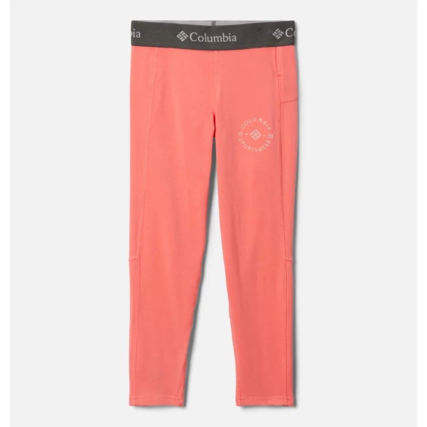 ブラッシュピンク コロンビア ガールズ トレック レギンス