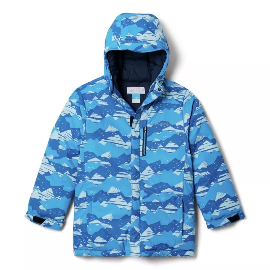ボーイズ アルパイン フリー ファリー スキー ジャケット コンパス ブルー スクラップスケープ トーナル コロンビア