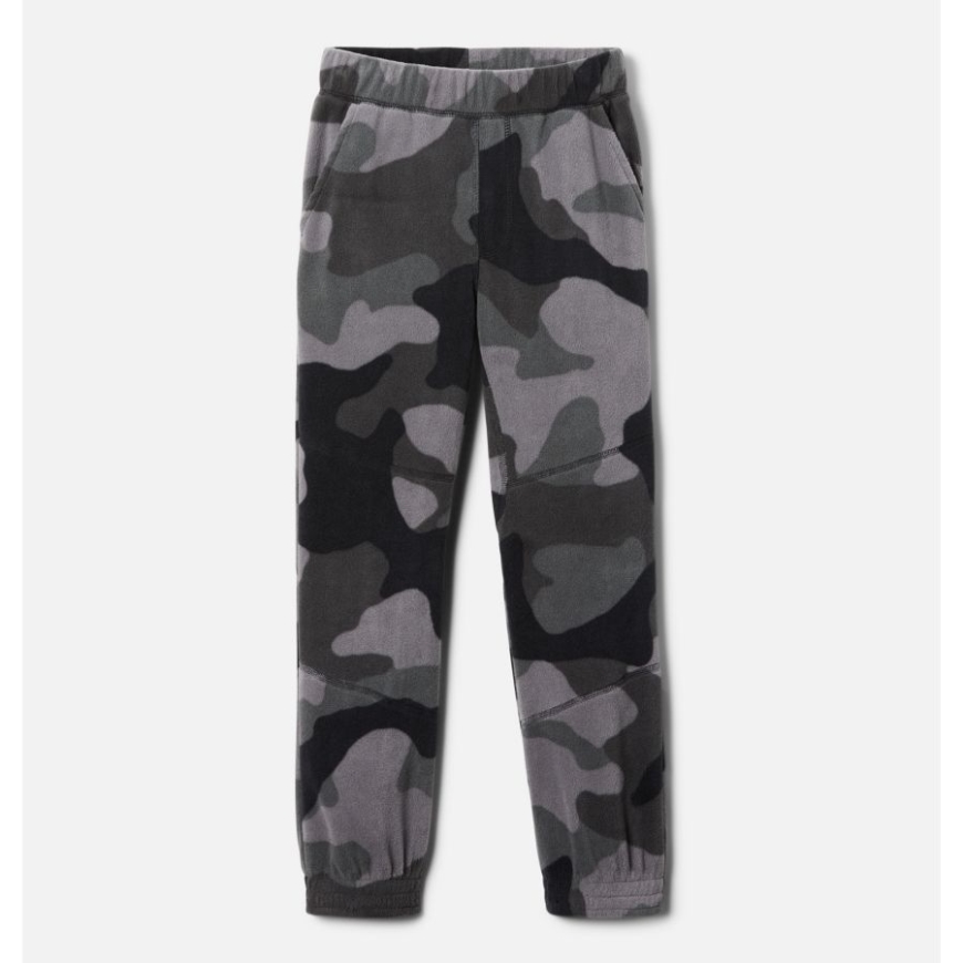 ボーイズ グレイシャル フリース ジョガー ブラック モッズ カモ コロンビア