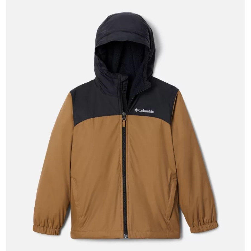 ボーイズ グレンネーカー シェルパ ライニング ジャケット デルタ/ブラック コロンビア