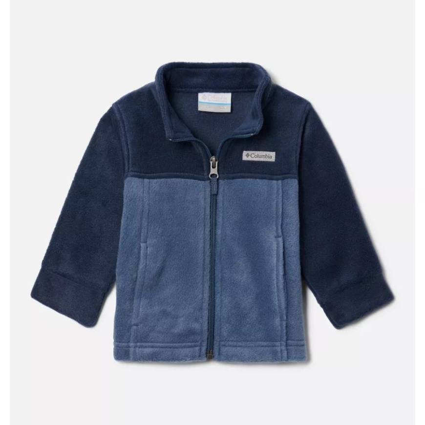 男の子 幼児 スティーンズ マウンテンⅡ フリースジャケット ダークマウンテン/カレッジネイビー コロンビア