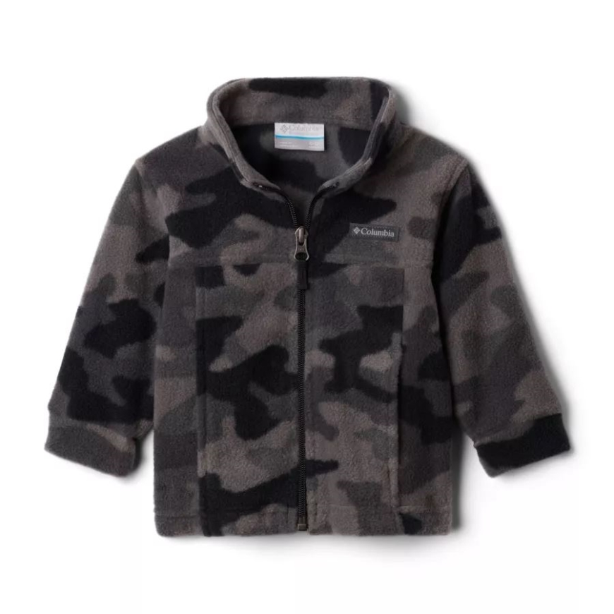 ボーイズ インファント Zing Iii プリント フリース ジャケット コロンビア ブラック トラッド カモ (b) プリント