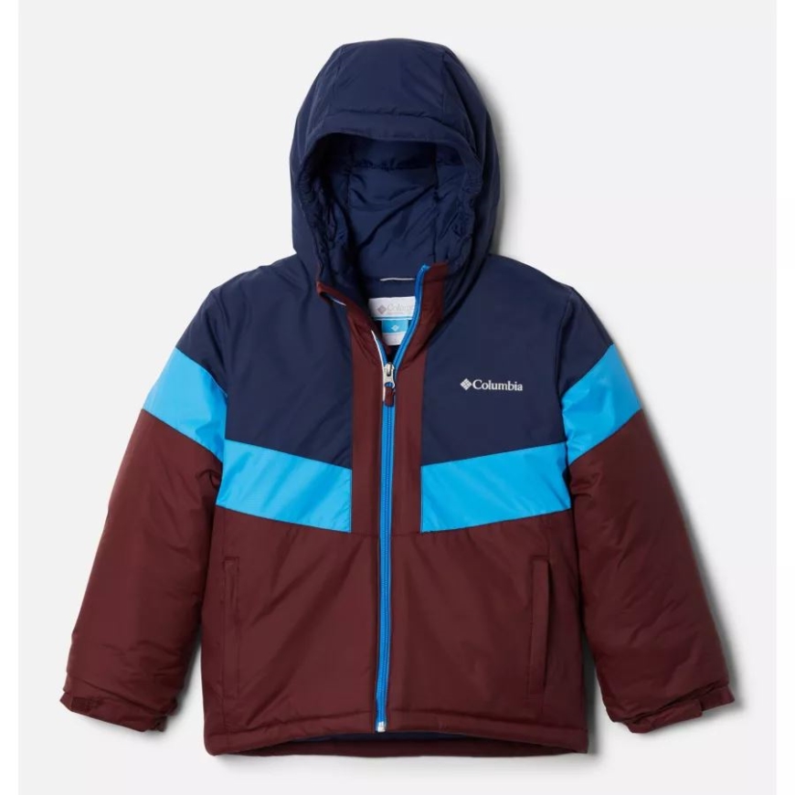 ボーイズ ライトニング リフト II ジャケット コロンビア エルダーベリー/コール ネイビー/コンパス ブルー
