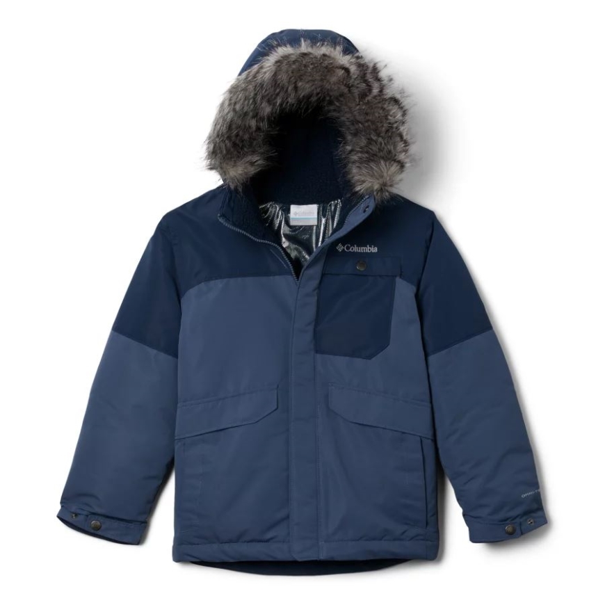 ボーイズ ノルディック ストライダー ウィンター パーカー ダークマウンテン/カレッジネイビー コロンビア