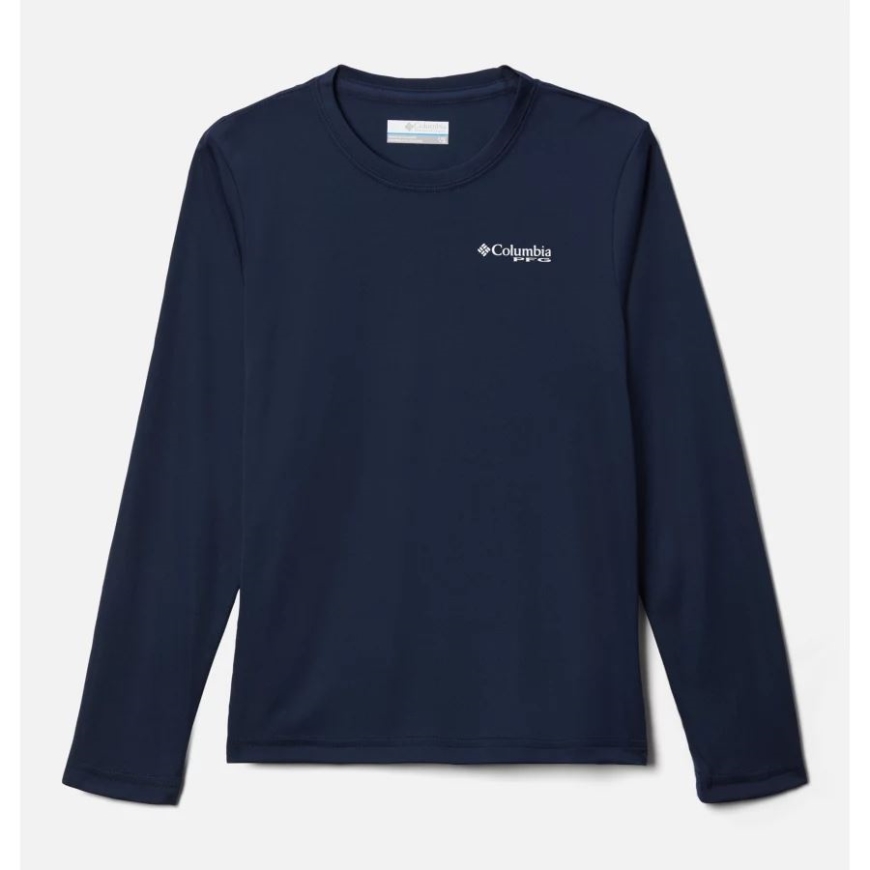 男子 Pfg ターミナルタックル ユニバーシティ 長袖シャツ コロンビア カレッジネイビー/ホワイト - ベース