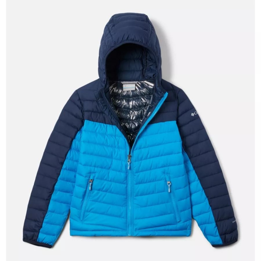 ボーイズ スロープエッジ インサレーションジャケット コンパスブルー/カレッジネイビー コロンビア