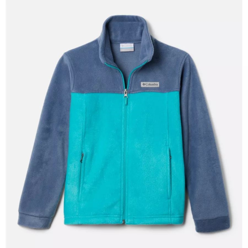 ボーイズ スティーンズ マウンテンⅡ フリースジャケット コロンビア ダークマウンテン/ブライトアクア