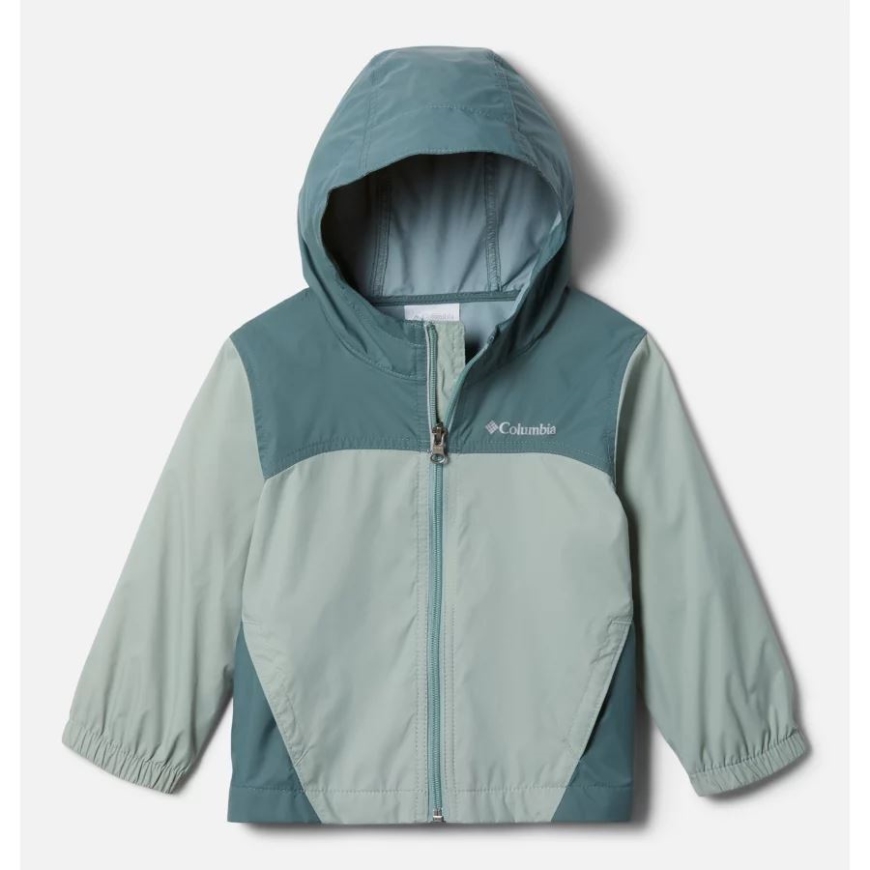 ボーイズ トドラー グレンネーカー レインジャケット コロンビア ナイアガラ/メタル