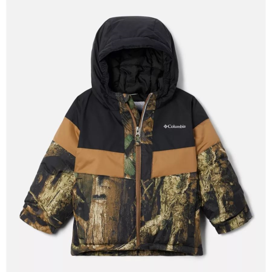 男の子の幼児用ライトニング リフト II ジャケット ティンバーウルフ/ブラック/デルタ コロンビア