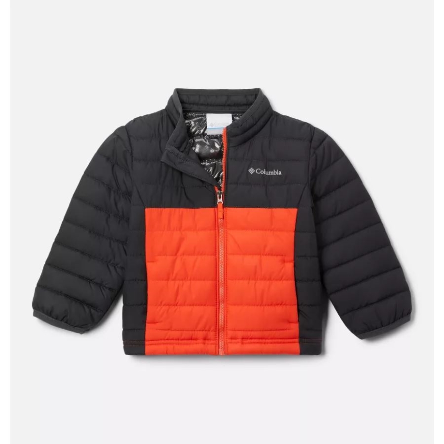 男の子 幼児 パウダー ライト ジャケット シャーク/レッド クオーツ コロンビア