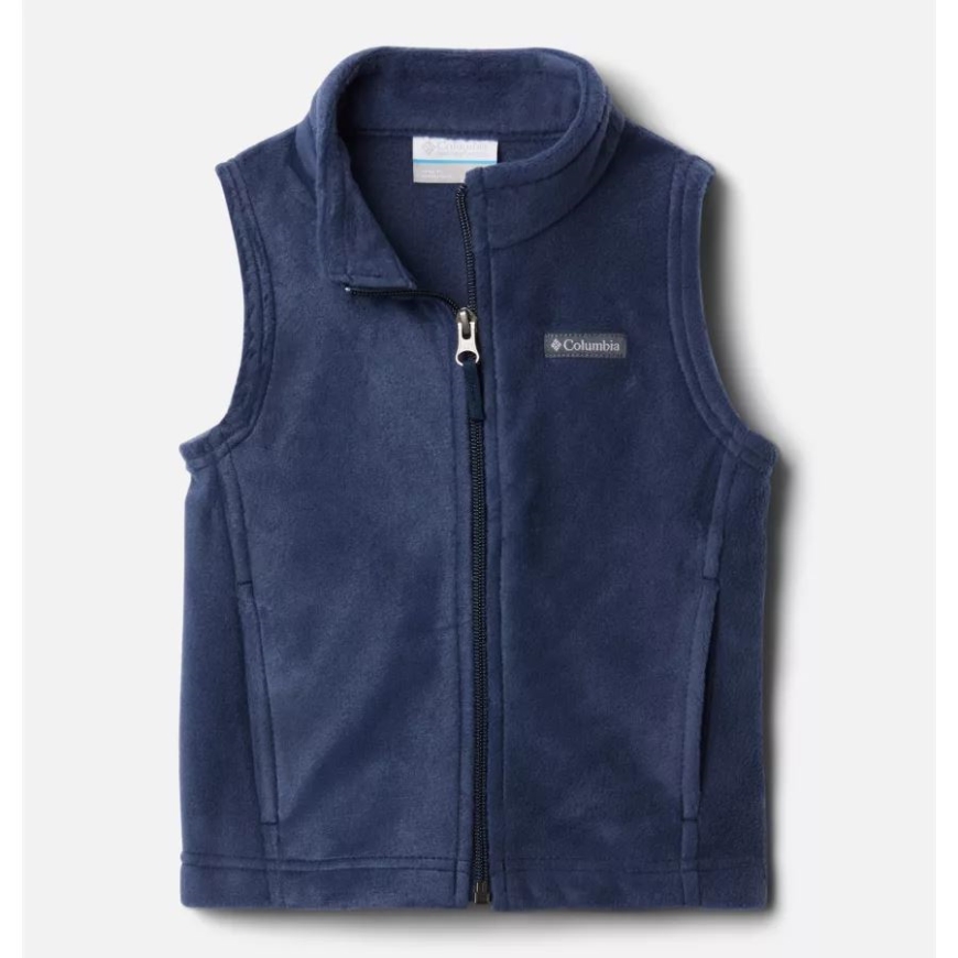 男の子用 幼児 スティーンズ マウンテン フリース ベスト コロンビア カレッジエイト ネイビー
