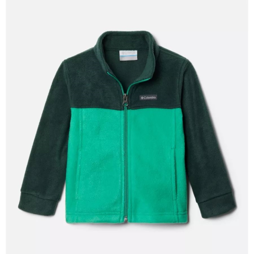 ボーイズ トドラー スティーンズ マウンテン II フリース ジャケット コロンビア ダークライム/スプルース