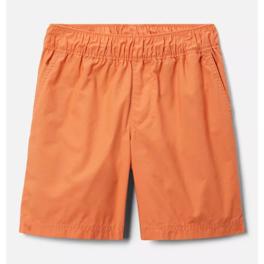 ボーイズ ウォッシュド アウト ショーツ デザート オレンジ コロンビア