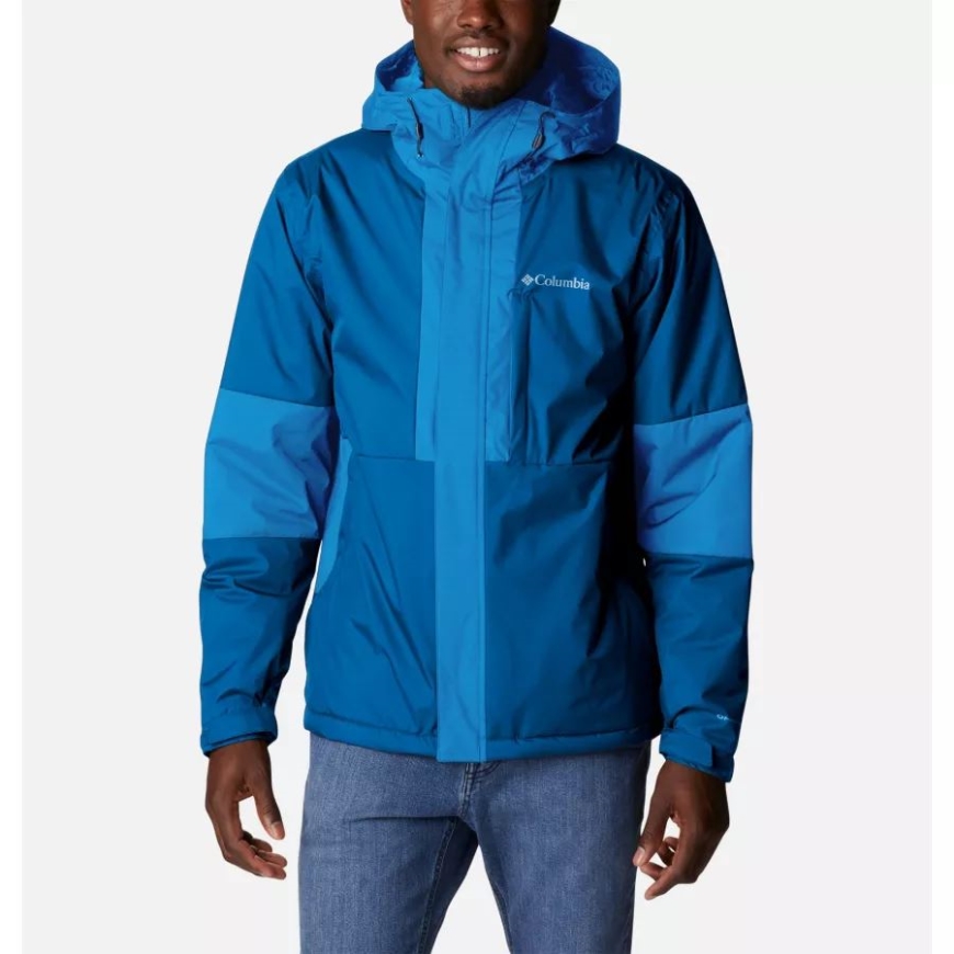 ブライト インディゴ/コンパス ブルー メンズ オオ マウンテン インサレーテッド ジャケット コロンビア