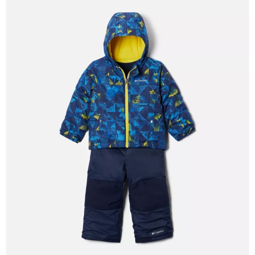 明るい藍色の万華鏡幼児の凍るような斜面雪セット コロンビア