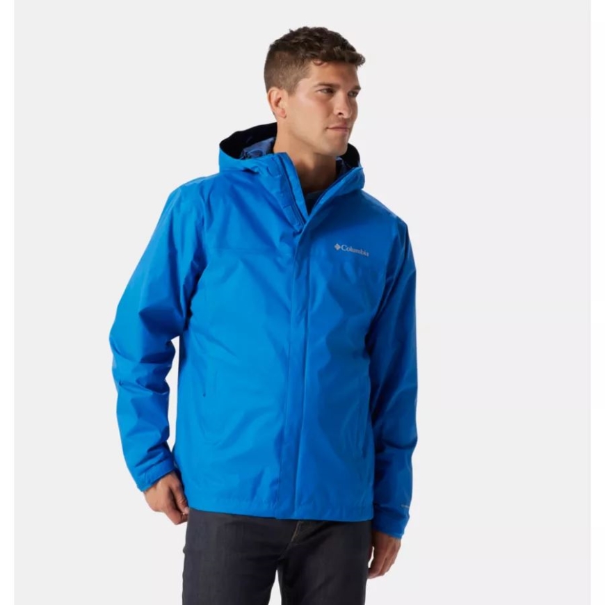 ブライト インディゴ メンズ ウォータータイト II レイン ジャケット コロンビア
