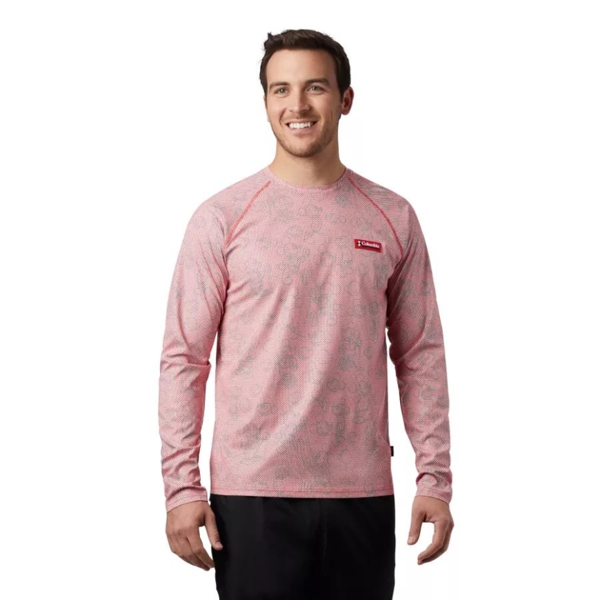 真っ赤なユニセックス ディズニー サン ディフレクター トップ コロンビア