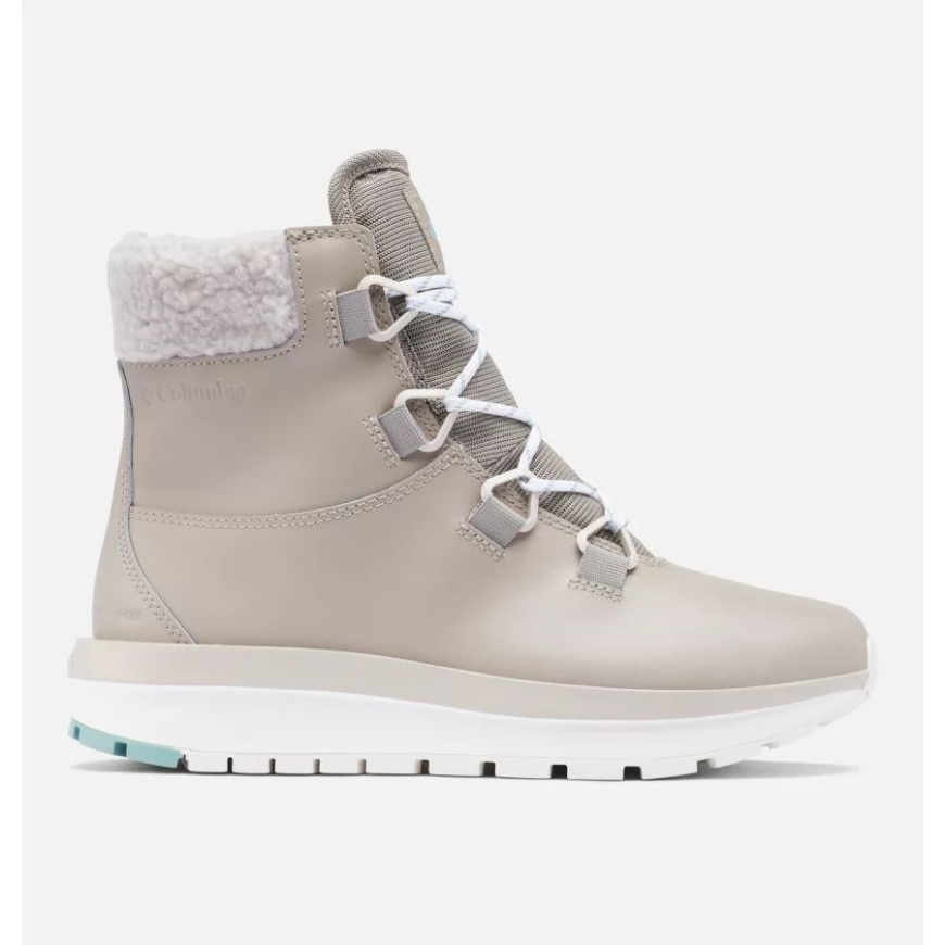 キャンバス タン/ダスティ グリーン レディース モリッツァ ブーツ コロンビア ブランド