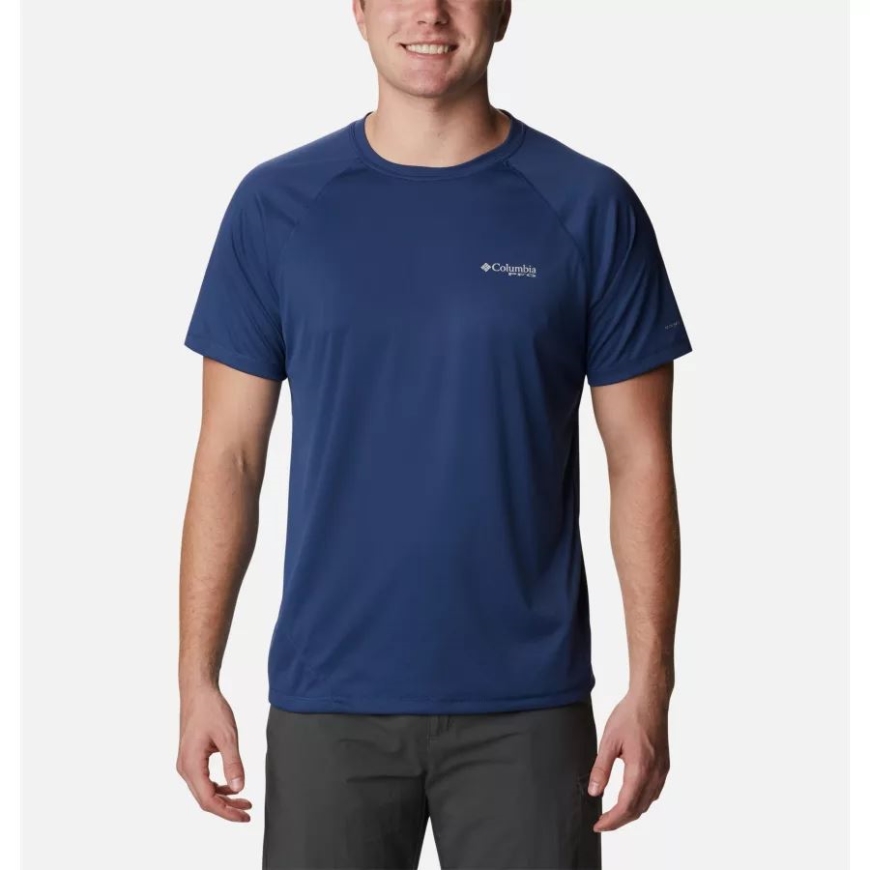 カーボン コロンビア メンズ Pfg ゼロ ルールズ アイス ショート スリーブ シャツ