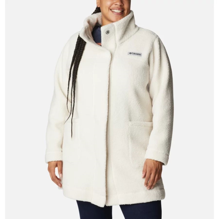 チョーク コロンビア レディース パノラマ ロング ジャケット プラス サイズ