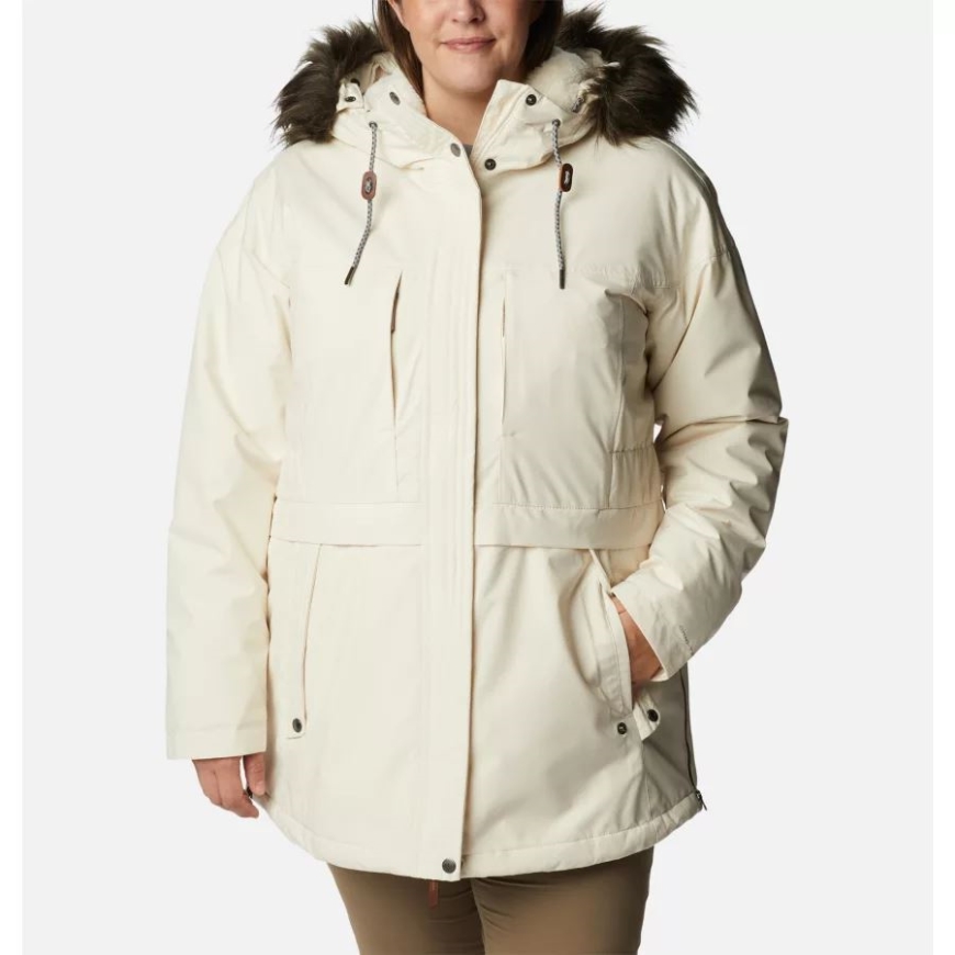 チョーク コロンビア レディース ペイトン パス インサレーテッド ジャケット プラスサイズ