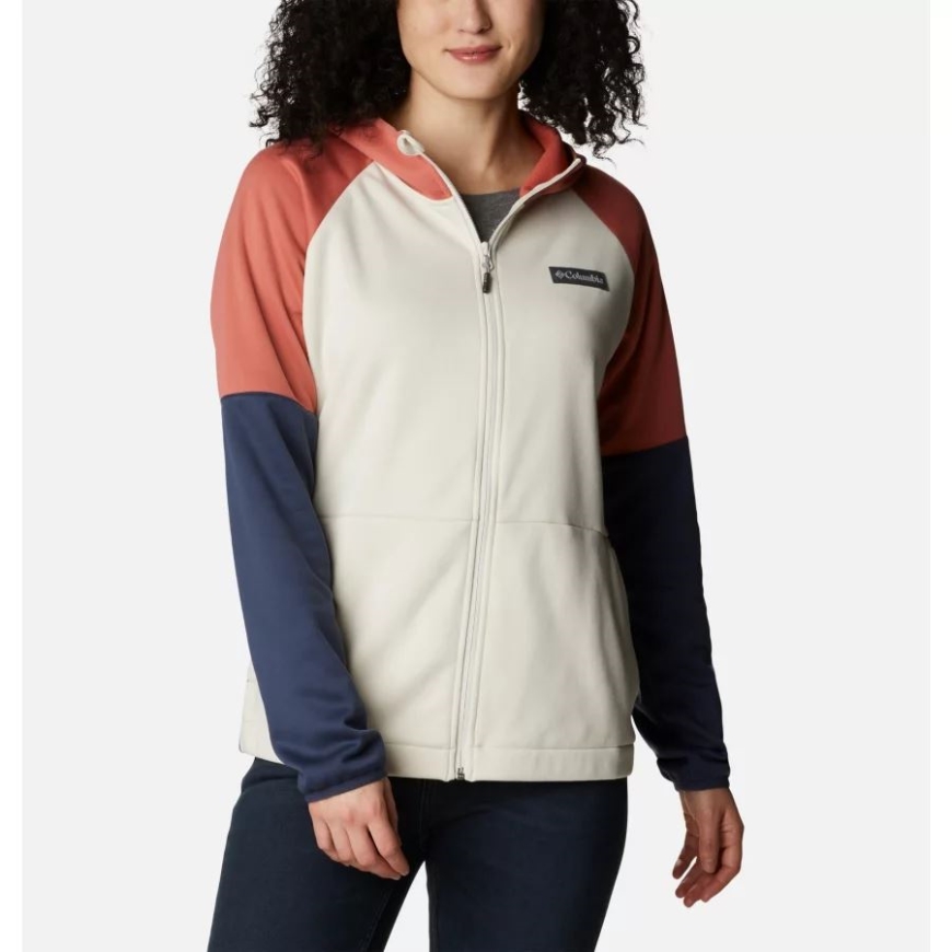 チョーク/ノクターナル コロンビア ウィメンズ ウィンドゲート フルジップ パーカー