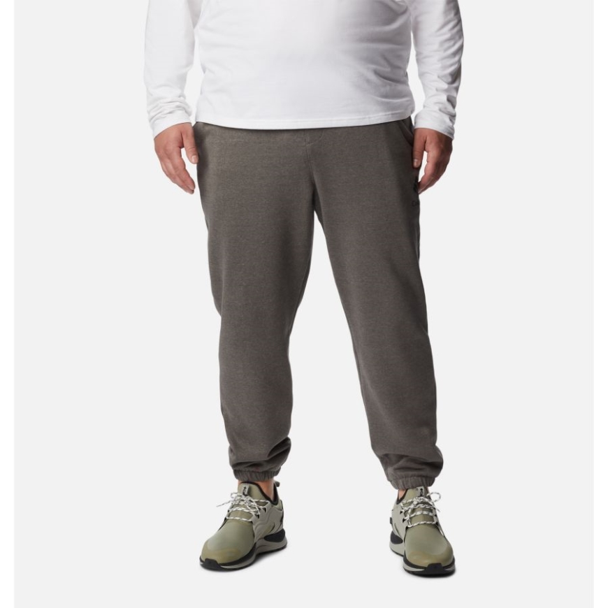 チャコール ヘザー/ブラック スタックド ジェム メンズ コロンビア トレック ジョガー ビッグ コロンビア