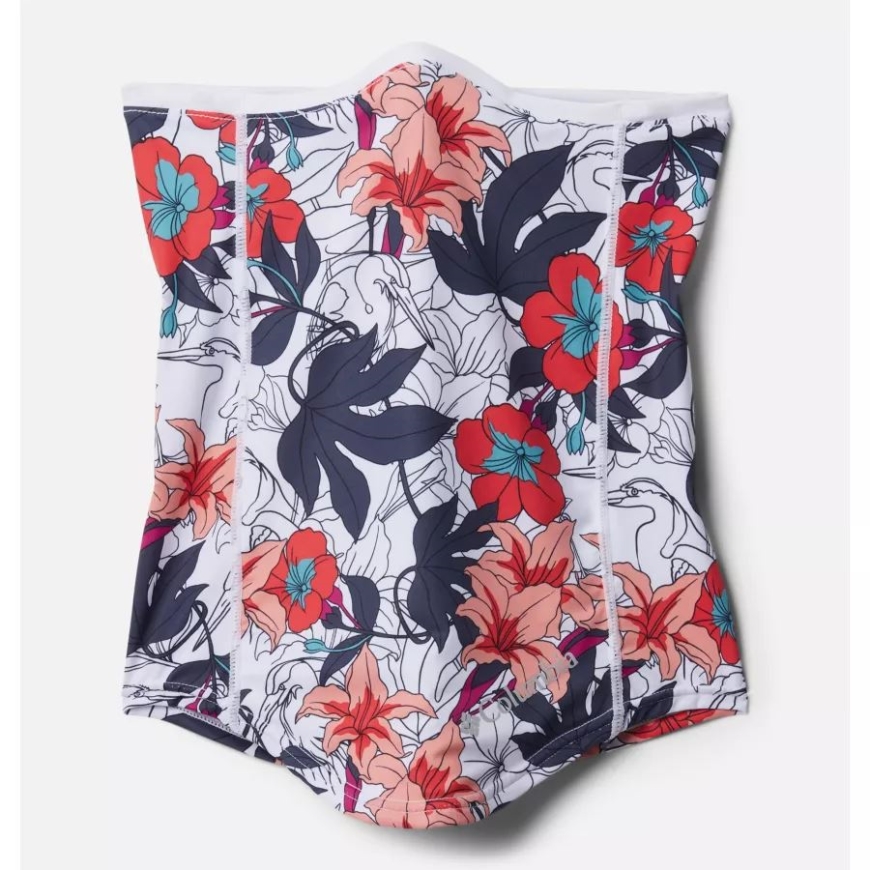 Chill River II ネックゲートル コロンビア ホワイト レイクショア フローラル マルチ