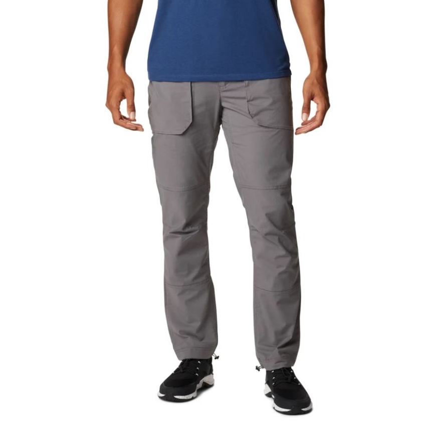 シティ グレー コロンビア メンズ コブル クリーク ユーティリティ パンツ